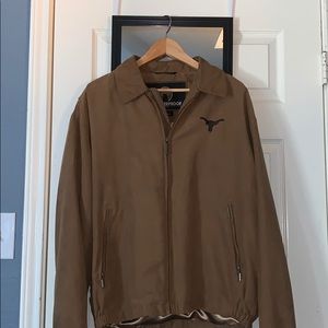 UT longhorn weather proof coat